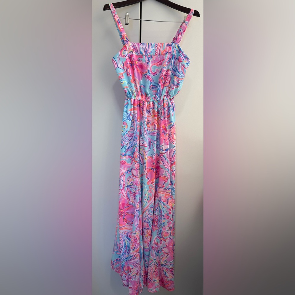 Lilly Pulitzer Lizette Maxi Dress isla del coco